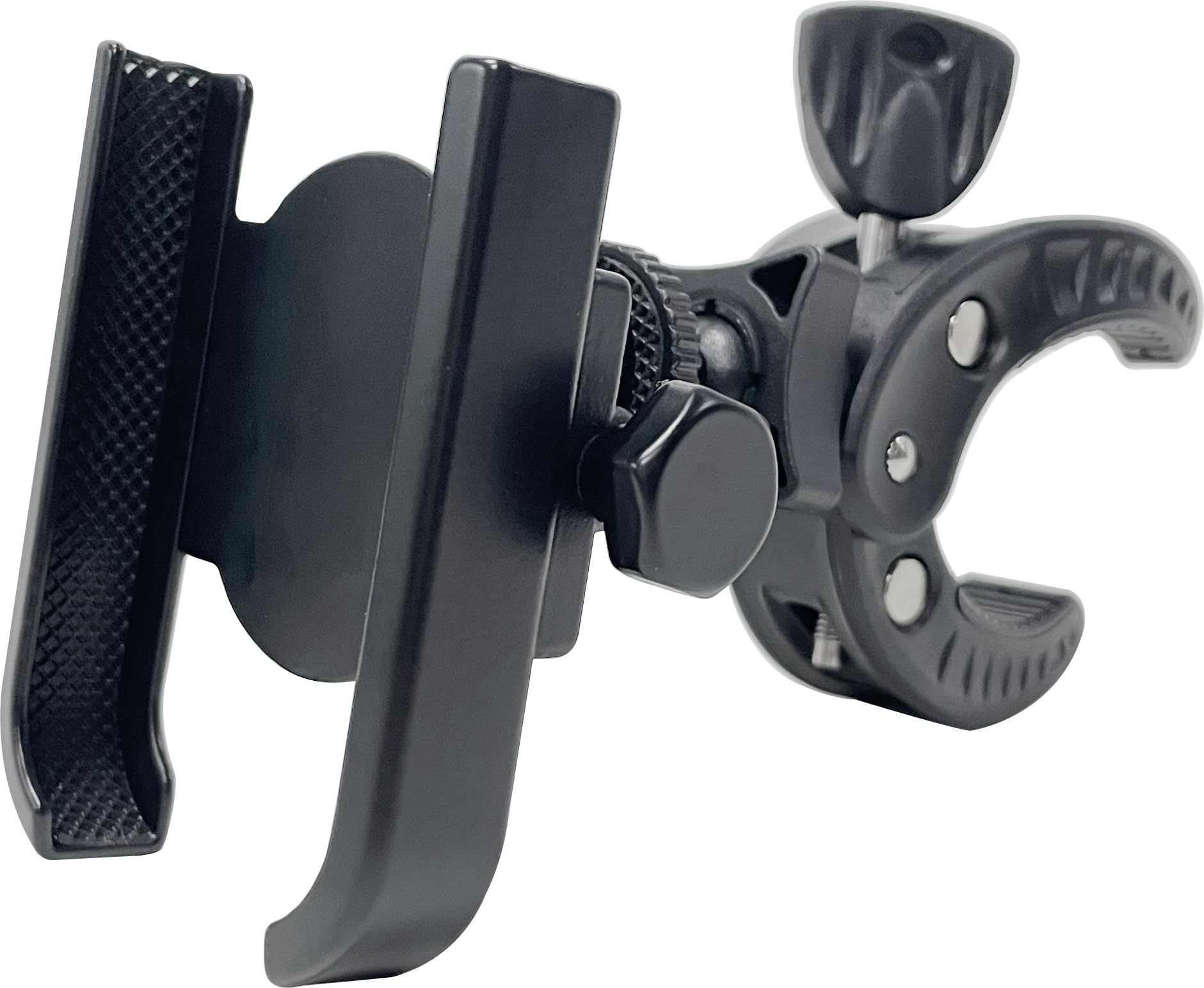 Tour Pro Golf Pod 3.0 Universal Aluminium Phone Holder & Versatile Clamp Perfect to Selfie Video or Photograph Golf Swings or Clamp a Phone to a Trolley. Compatible All Phones & Cameras Great Gift