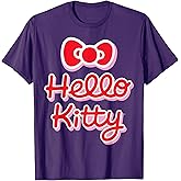 Hello Kitty Signature Logo Tee Shirt T-Shirt