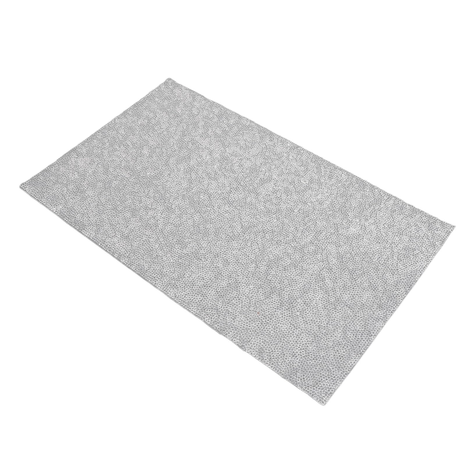 Glittering Nail Table Mat with Exquisite Rhinestone Inlay, Foldable Rhinestone Training Mat for Photography, ABS Material