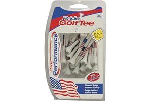 Pride Professional Tee System Golf Tees 30 Count, Multi, 2-3/4 Inch US