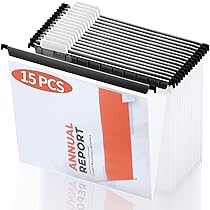 30 Pieces Clear Hanging File Folders Letter Size With Tabs And Inserts Poly Reinforced Filing Cabinet Folders Hanging 8.5x11inch Hanging Document Paper Folder For Medical Charts File Cabinet