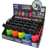 EAGLE TORCH&reg; Neon Color Mini Angle-Torch; Flip Cap; 20 pcs./Display.