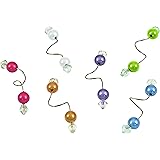 Beaded Stemware Wine Charms by Blush - Set of 6