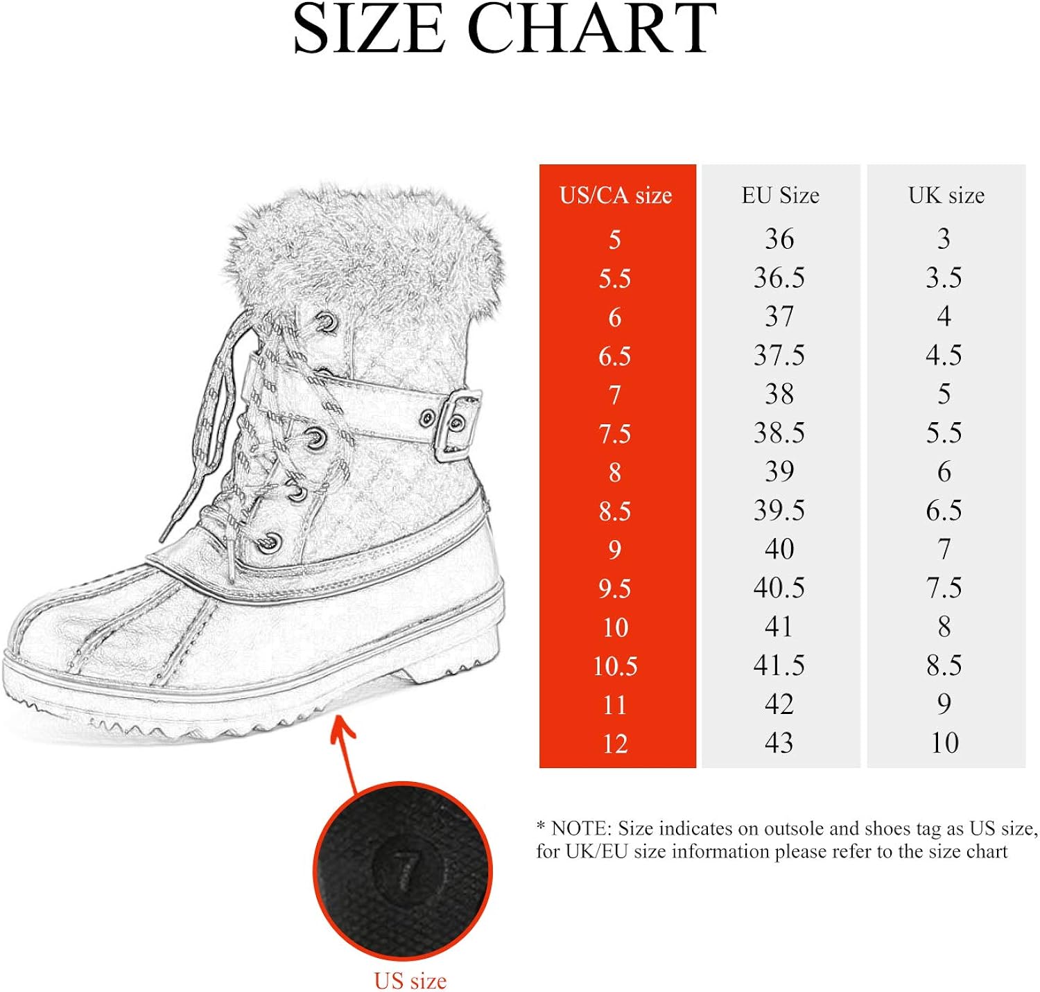 | DREAM PAIRS Women's Mid Calf Winter Snow Boots | Snow Boots