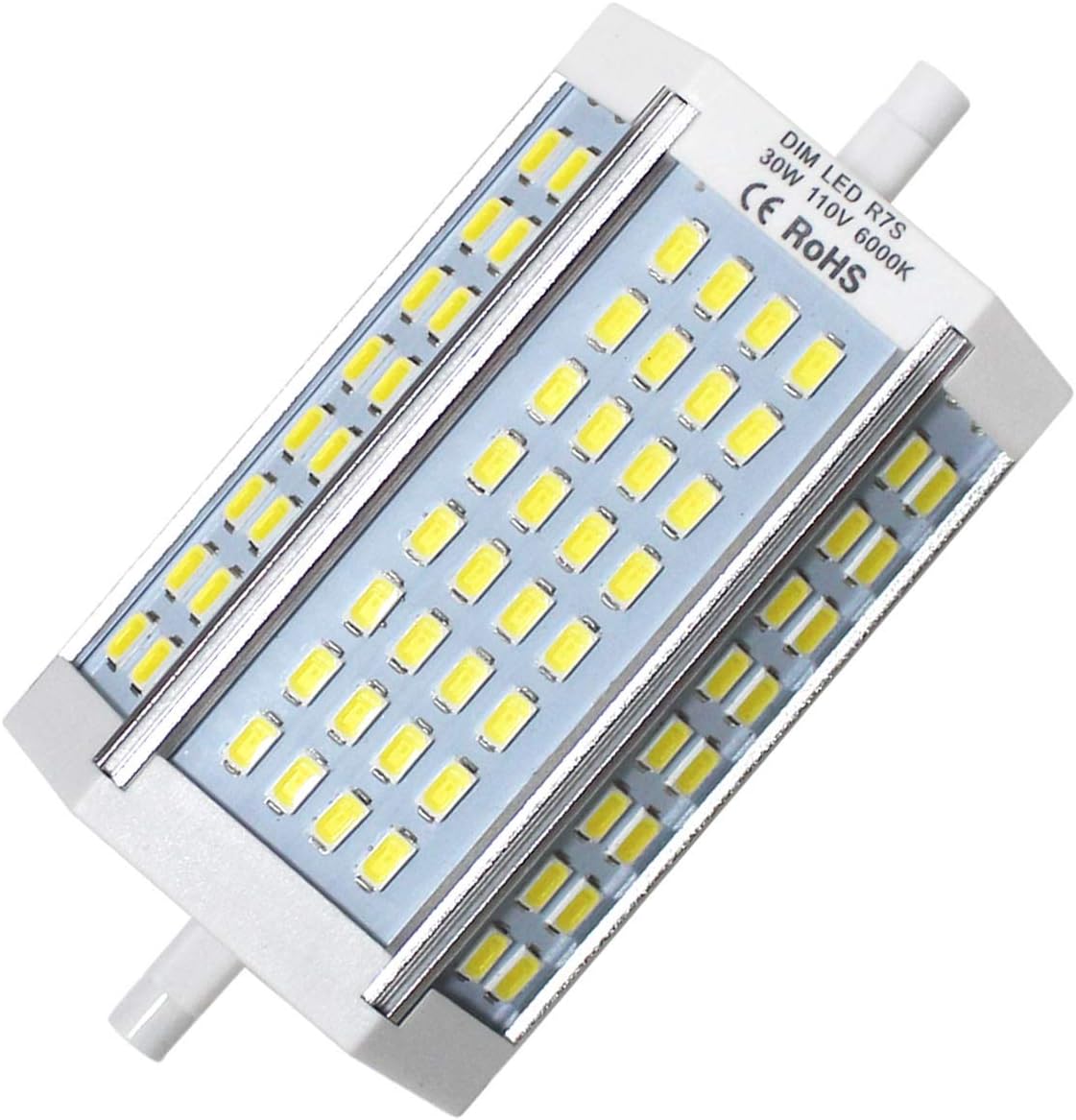 R7s LED 118mm, 110V J Type Double Ended J118 LED Bulbs, 30W (200250W