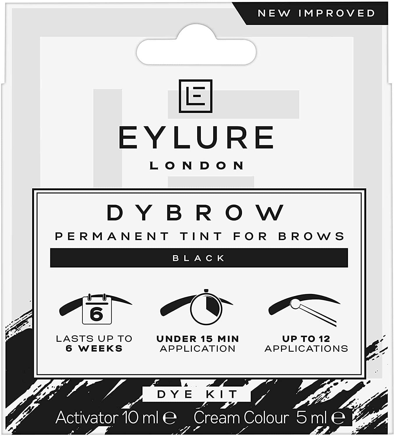 Eylure Pro Brow Dye Kit - Black by Dylash