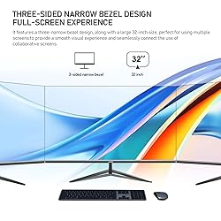Gawfolk 32 Inch 4K UHD Computer