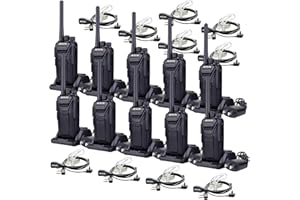 Retevis RT27 Walkie Talkies, 22 CH, VOX Hands-free, Two Way Radio with Earpieces, Rugged, Portable, 2 Way Radios Long Range R
