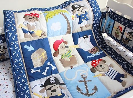 pirate crib sheets