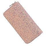 Kukoo Glitter Wallet for Women Shiny Long Phone