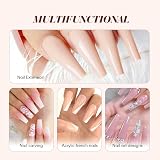 SAVILAND Acrylic Nail Kit 3 Colors Powder & Liquid Set Pink Nude Clear view 5