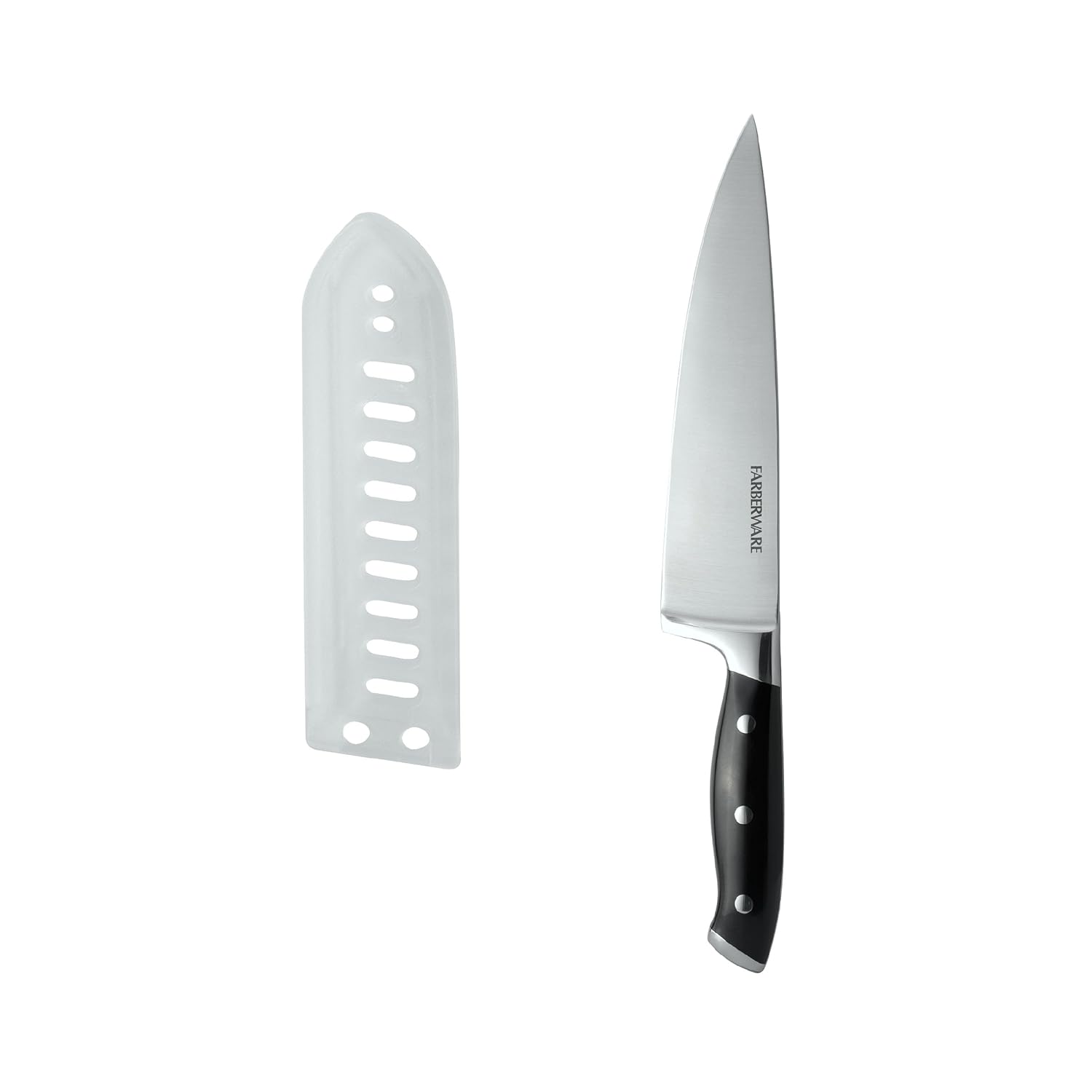 Buy Farberware Pro 8Inch Chef Knife with Clear Sheath Online at