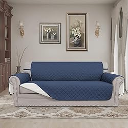 Easy-Going Reversible Oversized Couch Cover for 3