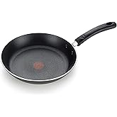 T-Fal Experience Nonstick Fry Pan 12.5 Inch, Induction, Oven Broiler Safe 400F, Non Stick Frying Pan, Skillet, Kitchen Egg Pan, Omelet Pan, Cookware, Pots and Pans, Home, Dishwasher Safe, Black