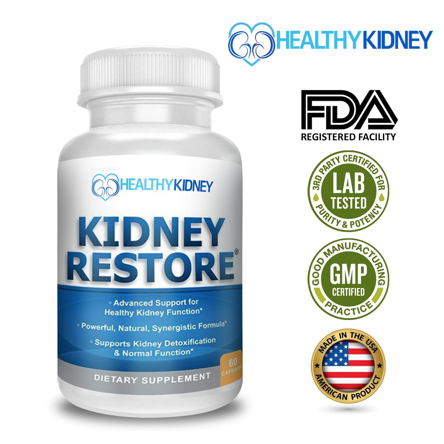 KIDNEY CLEANSE Detox and Support For Urinary Tract, Bladder and