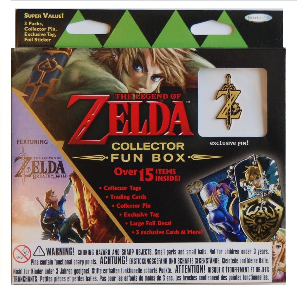 Enterplay Legend of Zelda Collector's Fun Box with pin V2.0 (Zelda Pin)