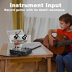 Podcast Equipment Bundle for 2, Audio Interface DJ