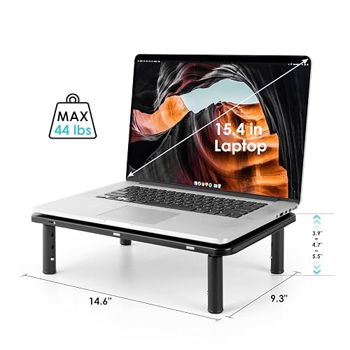 Laptop Stands/Risers For Dell Riser Carbon Steel Monitor Stand Vertical ...