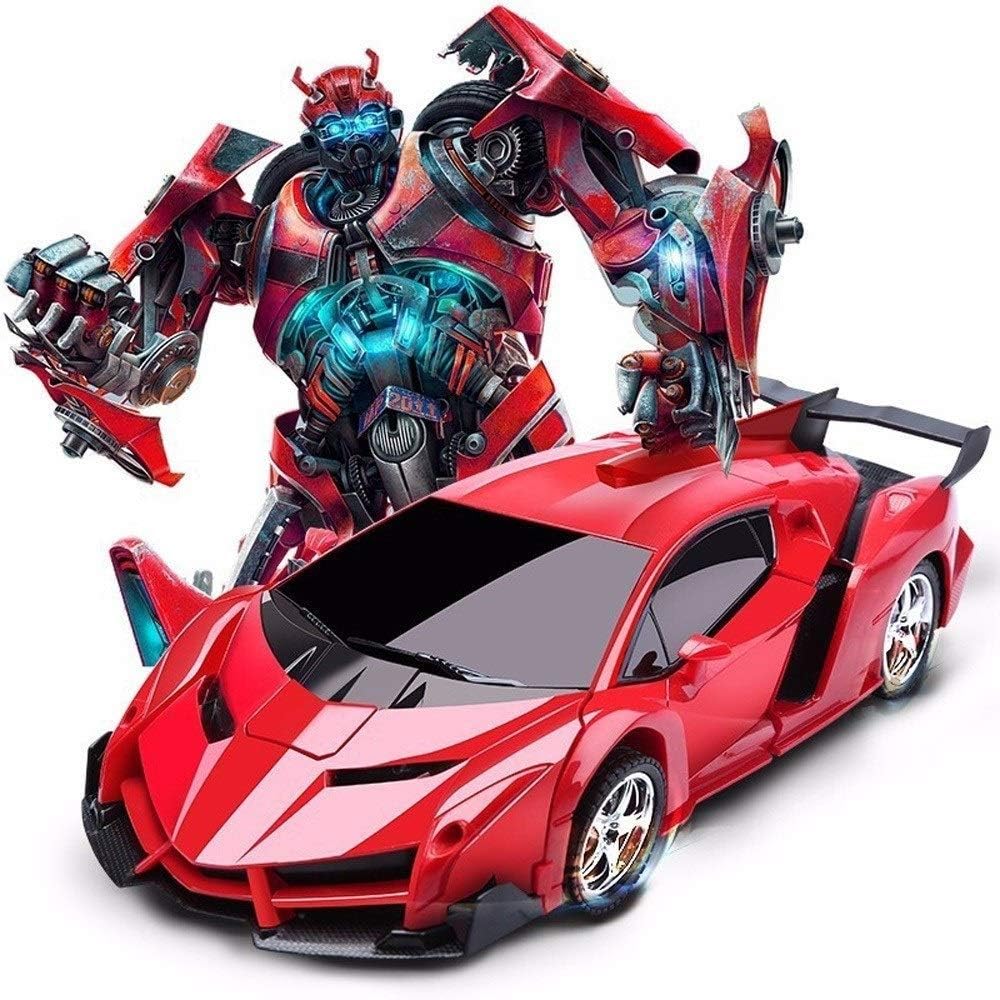 red race car transformer