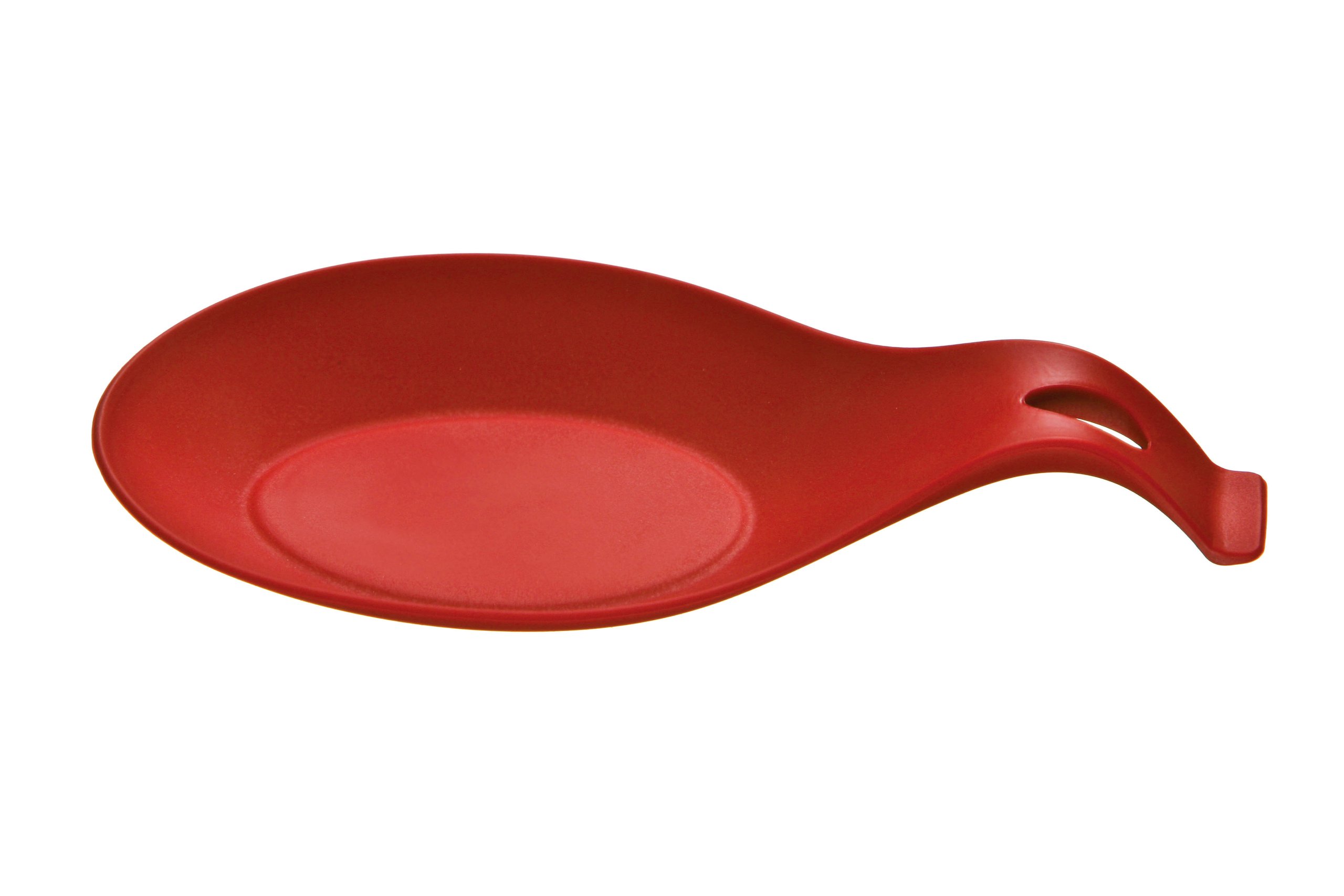 Premier Housewares 804924 Zing Silicone Spoon Rest - Red , H2 x W24 x D14cm