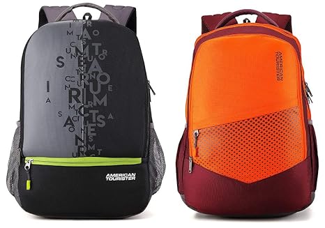 american tourister 32 ltrs black casual backpack