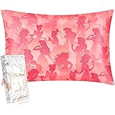 Miss Adola 1 Pack Kids Pillowcase - 30"x20" Queen Mulberry Silk Pillow Case for Hair and Skin 19 Momme Cute Cartoon Kawaii Fun Pillowcase for Teens Boys Girls, Princess Shadow