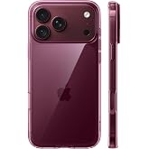 TORRAS for iPhone 18 Pro Max Case Clear Burgundy, Anti-Yellowing, 6.9" | [Military-Grade Protection] [2026 Upgraded Non-Yellowing] Slim Anti-Scratch Back Soft Bumper for iPhone 18 Pro Max Phone Case