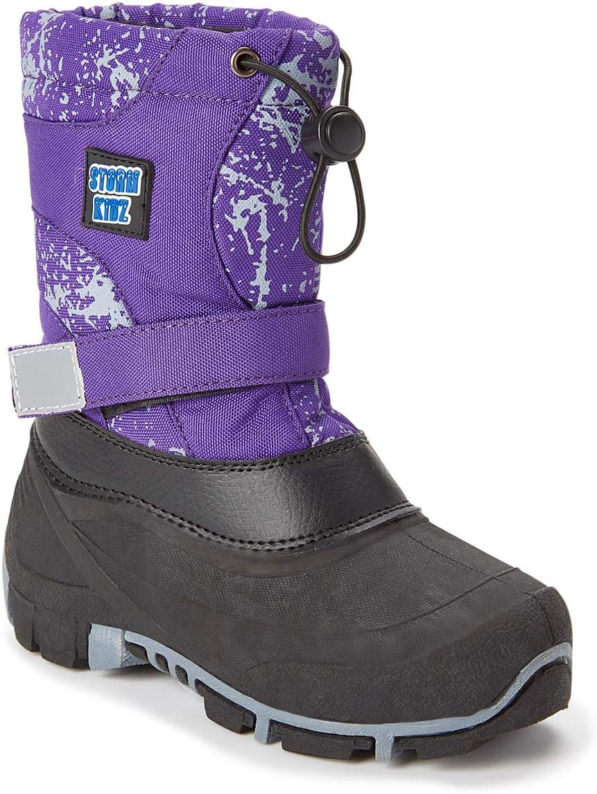 Unisex Waterproof Snow Boots Insulate - Cold Weather Snow Boot (Toddler/Little Kid/Big Kid) Boys Girls Many Colors