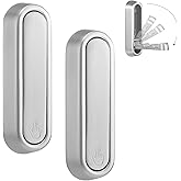 Dntorx Folding Coat Hooks, 2 Pcs Foldable Silver Wall Hooks Heavy Duty Foldable Hook Bathroom Towel Hooks Robe Hooks Wall Mou