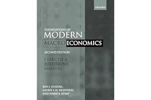 Exercise and Solutions Manual to Accompany Foundations of Modern Macroeconomics, Second Edition