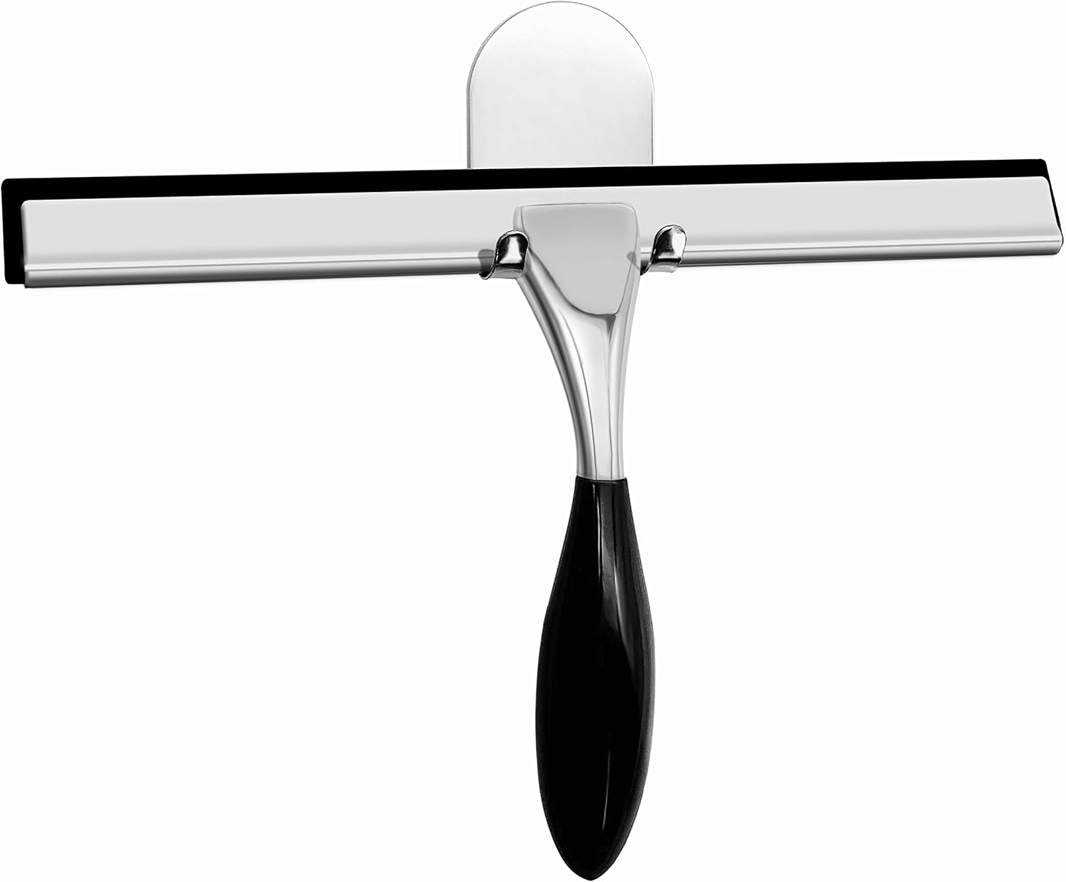 Raclette Douche Acier Inoxydable Uni-Focus - Lame 25cm + Crochet Adhésif