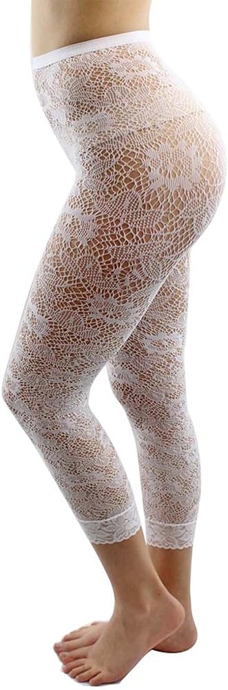 white lace leggings amazon