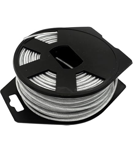 thumbnail: Zeqeey Trimmerlijn 2,4mm X 100m - Ronde Nylon Draad Voor Grastrimmers (Oranje)