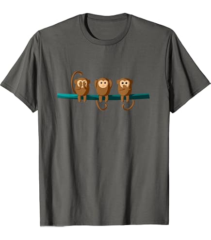 Amazon.com: See No Evil Hear No Evil Speak No Evil 3 Wise Monkeys