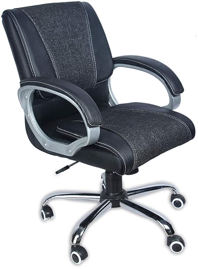 Green Soul Prague Mid Back Office Chair (Black)
