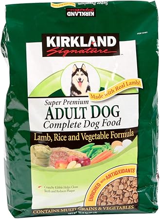 kirkland signature lamb and rice dog food