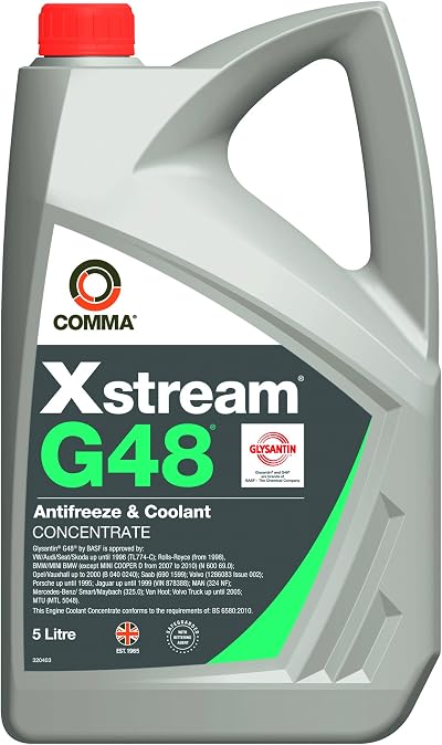 Comma XSG5L Xstream G48 Antifreeze Concentrate 5L Blue/Green