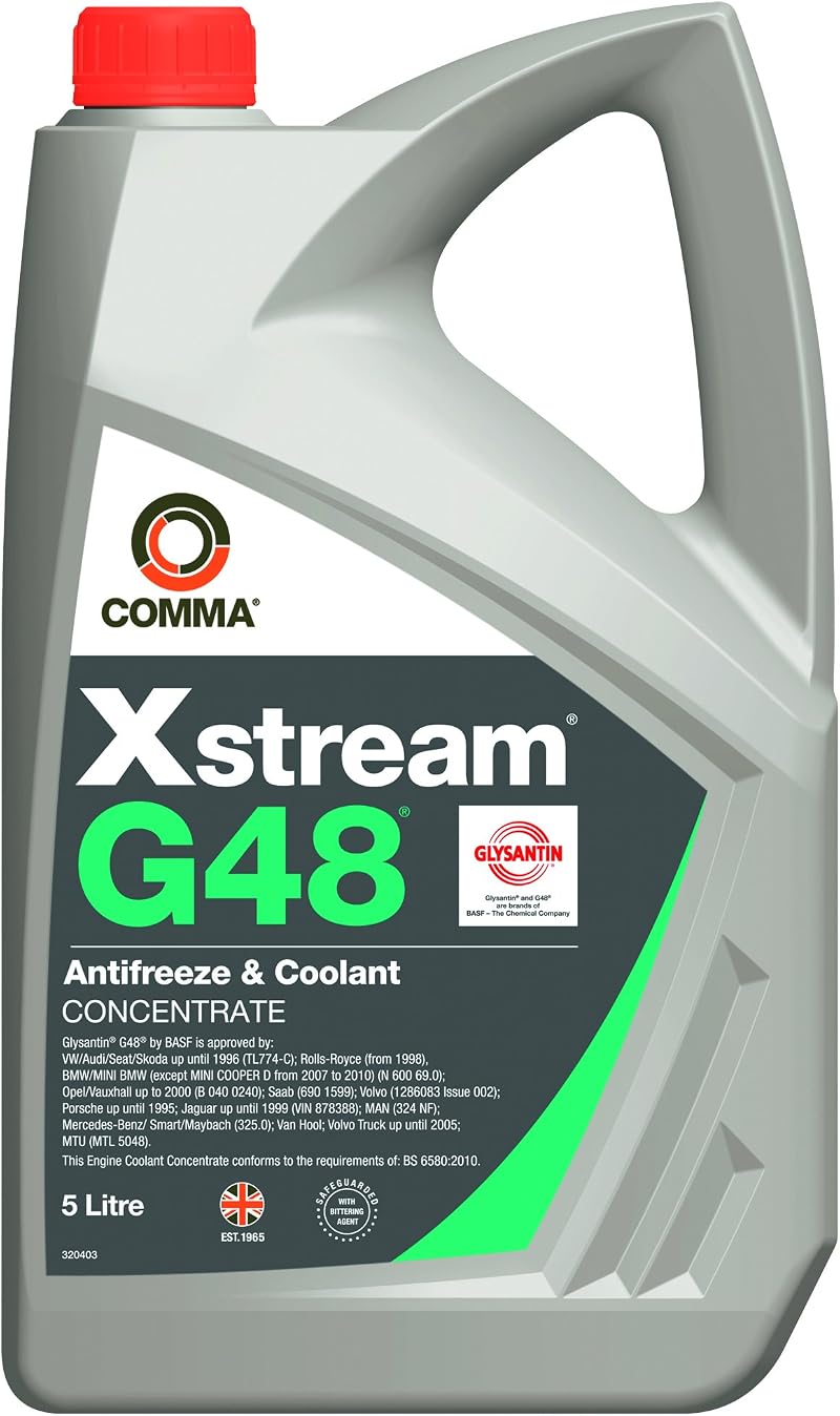 Comma XSG5L Xstream G48 Antifreeze Concentrate 5L Blue/Green