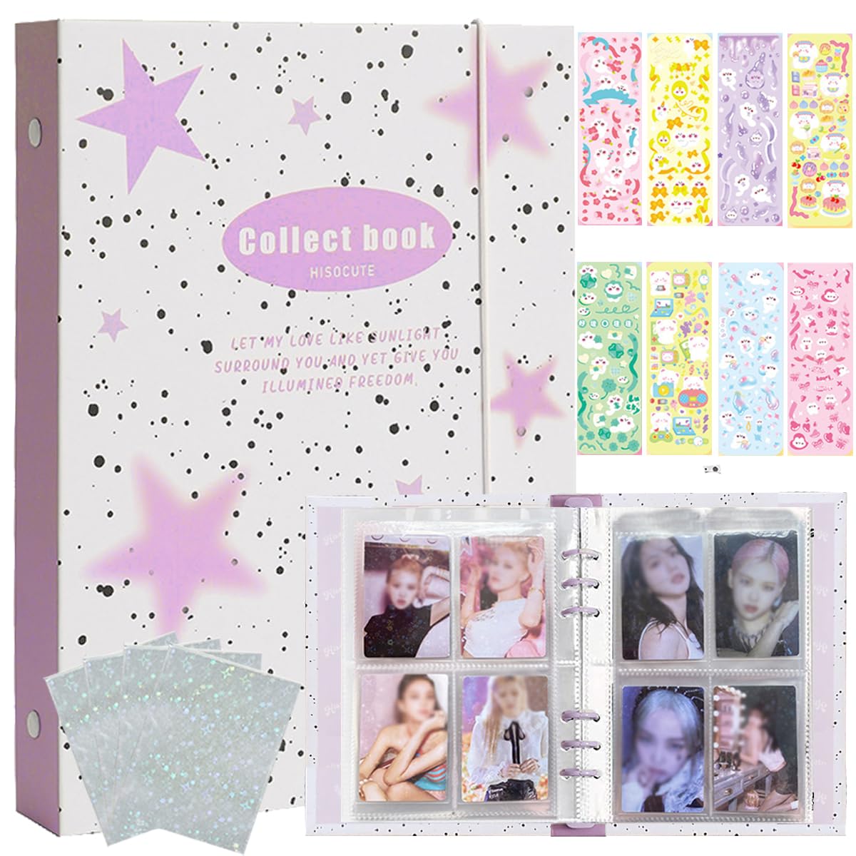 Album Photo A5 En Peluche - 10 Pages Pour Collection Kpop | Porte-Cartes Photos Mignon