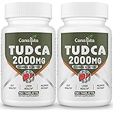 Canarata TUDCA Liver Supplements 2000mg - Strong Bile Salts Support Liver Detox & Cleanse - Liver and Gallbladder Health Formula-Easy to Swallow Tablets-60 Days Supply