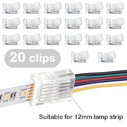 Flutesan RGB LED Light Strip Connectors 20