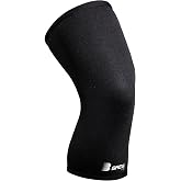 Breg Knee Support Sleeve - Compression Brace Undersleeve for Pain Relief | Breathable leg sleeve promotes circulation and warmth for recovery and daily use, with patella padding for men &amp; women (3XL)