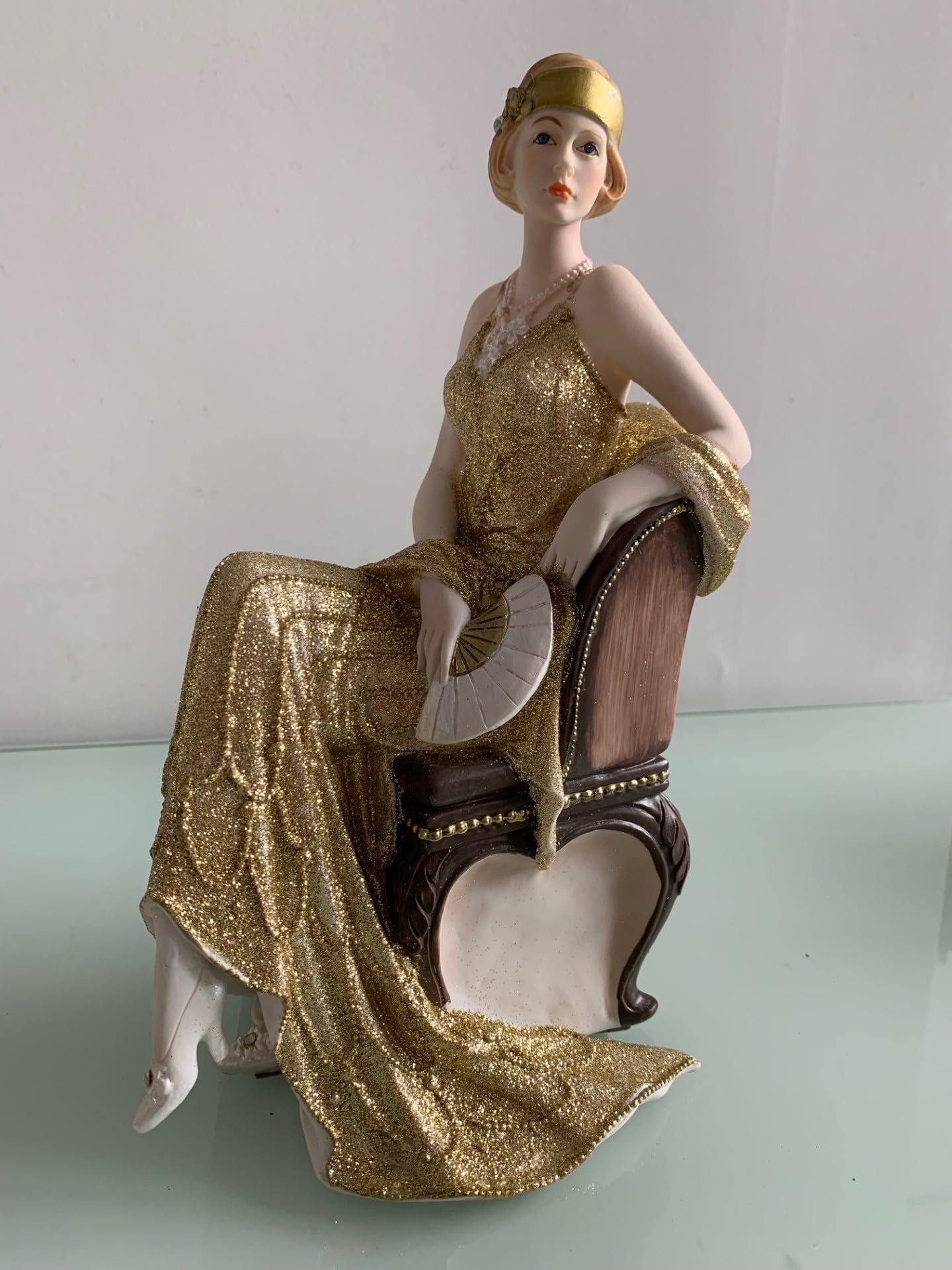Gaynor Gold Glitter Broadway Belle Figurine