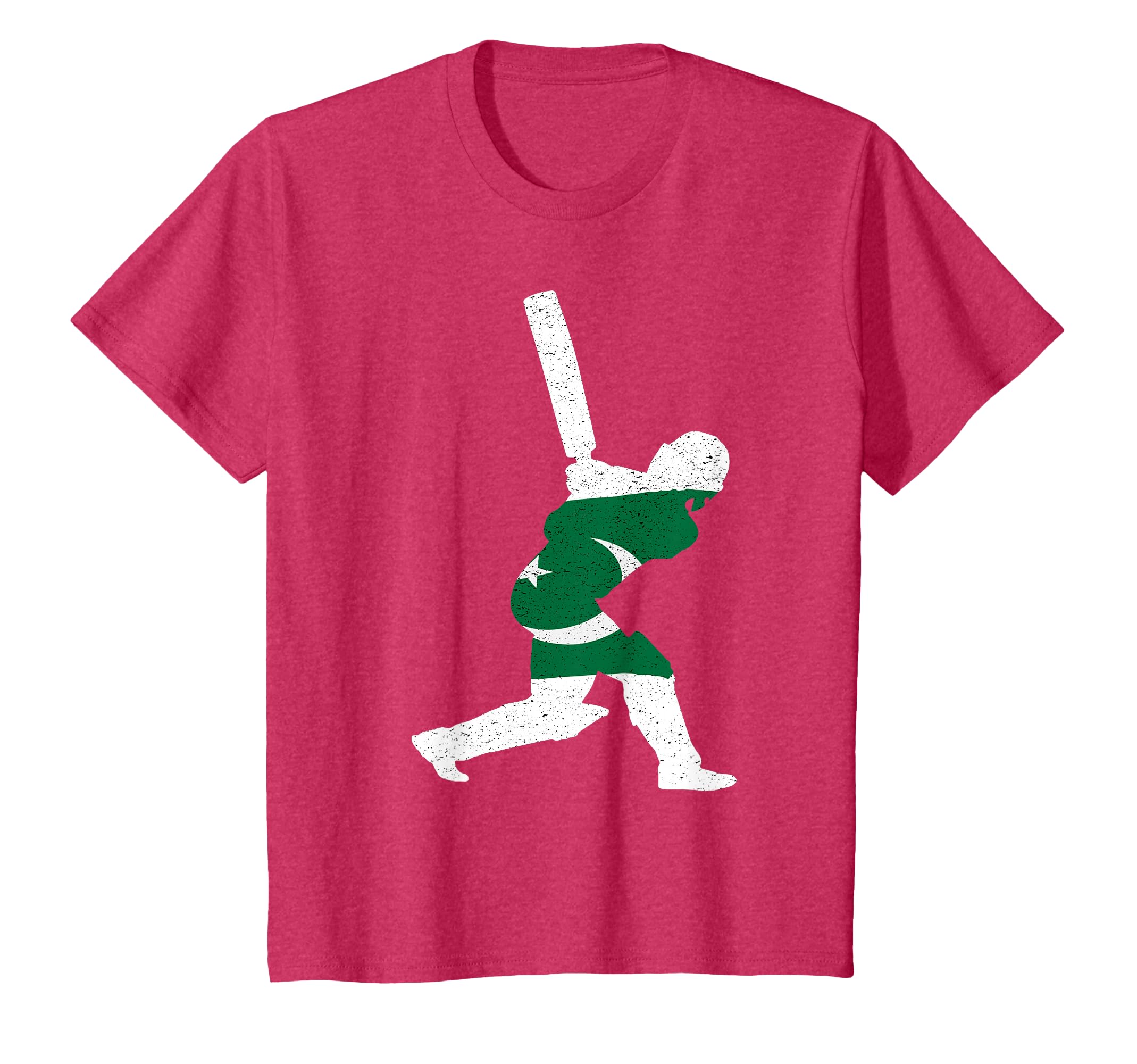 Pakistani Cricket Batsman Batting Pakistan International Fan T-Shirt