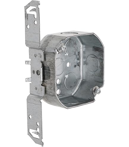 Orbit 4" Octagonal Steel Electrical Box 1-1/2" Deep - With 1/2" & MKO Knockouts