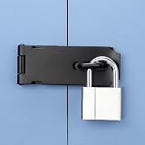 Zngou Stainless Steel Padlock Hasp and Staple 4 Inch Heavy Duty view 6