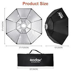 Godox Octagon Softbox 37 inch/95cm Photography