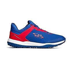 Boombah Viper Pro Men's Turf Royal/Red - Size 9.5