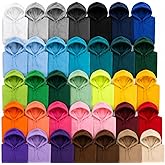 EVERYDAY TEES Value Pack Men's Hooded Sweatshirts &ndash; Bulk Mixed Colors &ndash; No Color Choice (Pack of 12 Hoodies) Small to 5XL