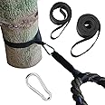 Battle Rope Anchor Strap Kit Accessories for Home Gym Outdoor Muscle Workout Equipment,Carabiners with 2 Durable Straps and 1